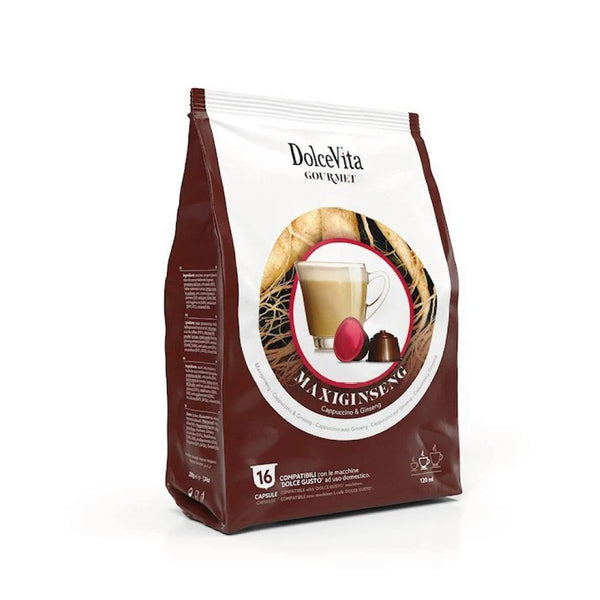 Caffè Dolcevita Miscela Maxi Ginseng 16pz. capsule comp. Dolce Gusto* - Espressos