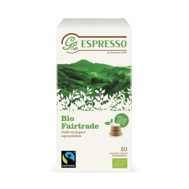 Caffè Goriziana Miscela Bio Fairtrade 10pz. capsule comp. Nespresso* - Espressos