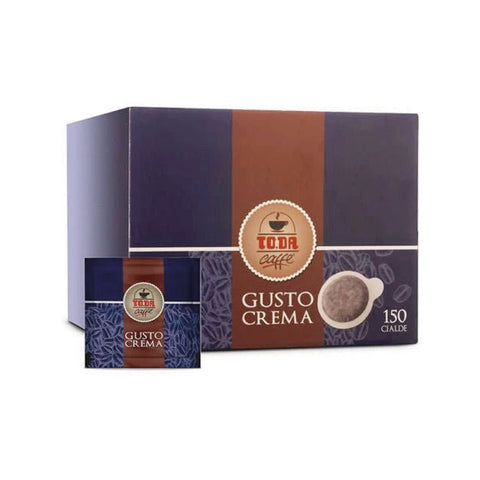 Caffè Toda Gattopardo Cialde Ese Miscela Gusto Crema 150pz. - Espressos