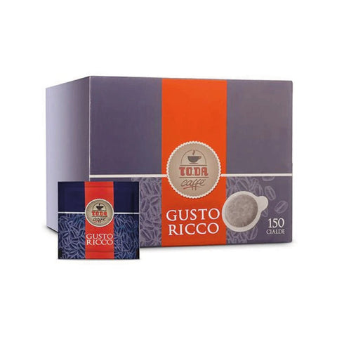 Caffè Toda Gattopardo Cialde Ese Miscela Gusto Ricco 150pz. - Espressos