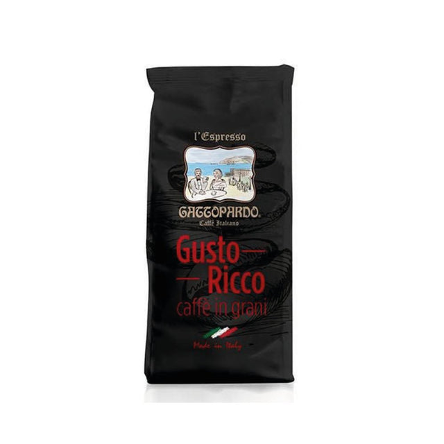 Caffè Toda Gattopardo in grani Miscela Gusto Ricco 1Kg - Espressos