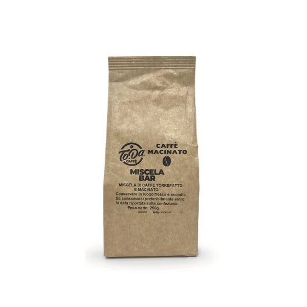 Caffè Toda macinato Miscela Bar 250gr. - Espressos