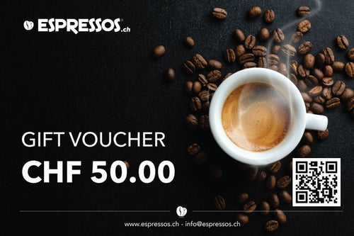 ESPRESSOS GIFT VOUCHER - 50.00 CHF - ESPRESSOS